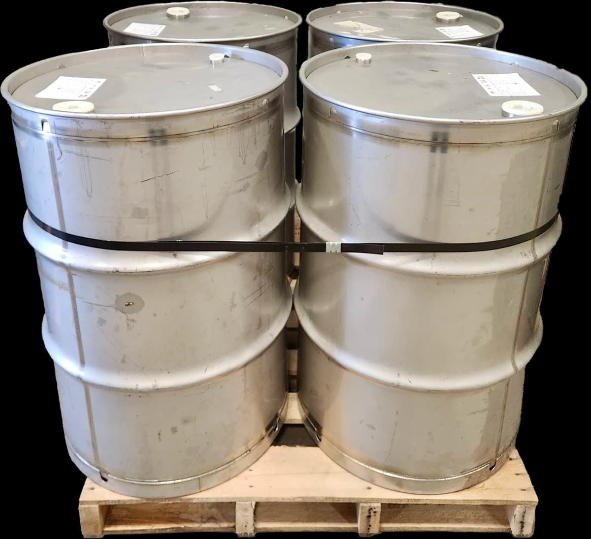 Stainless Steel 55-Gallon Drums